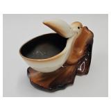 Vintage Pelican Dresser Caddy Planter 7.5" Long
