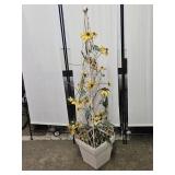 Planter Box W Trellis 10 x 53" H