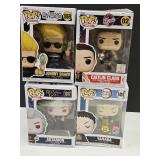 4 Funko Pops; Johnny Bravo, Yahaba, Astarion +