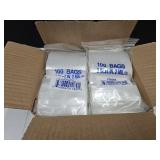 3 x 4" Clear Bags 1,000 Count