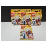 4 NIP Dragon Ball Z Uno Cards