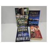 Book Lot; Nora Roberts, Sandra Brown, The Heiress+