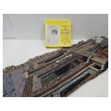 Historic Puzzle & Down Town Throw Blanket
