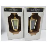 Pair Dusk To Dawn Outdoor Wall Lanterns