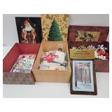 Muncie Calendar, Christmas Gift Boxes, Bows, Cards