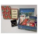 Christmas Gift Boxes, Tags, Watches +