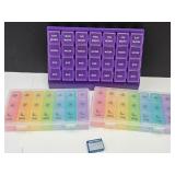 Lot Of Pill Boxes