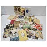 VTG Pamphlets-Jello, Lum & Abner, Recipes,+