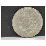 1890 Silver Morgan Dollar Coin