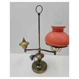 Victorian  Era Student Desk Lamp 17 x 23" high