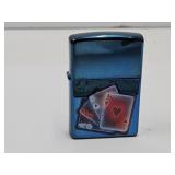 Blue Metallic Sealed ZIPPO