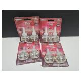 4 Packs NIB Glade Plug Ins Rose & Wood