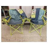2 Like New Kids Folding Camping Chairs