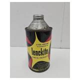 Vintage Lenckite Cone Top Adv. Can