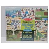 New Sealed Melissa & Doug Sticker Pad-Habitats