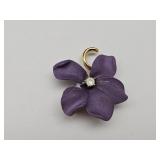 Joan Rivers Floral Pin