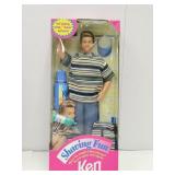 NIB Shaving Fun Ken Barbie Doll