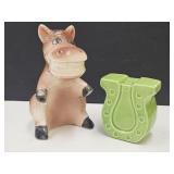Vintage Horse + Horse Shoe Shakers