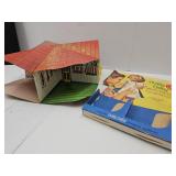 VTG ADV Chatty Cathy & Fold-A-Magic Doll House VGC