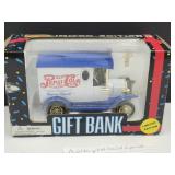 VTG Die Cast Golden Wheel Pepsi Bank