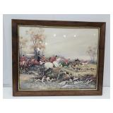 Framed Print by V. Roso "Breaking Cover"