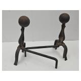 Cast Iron Andirons