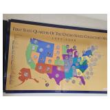 First State Quarters of US Collectors Map