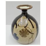 Wishon Harrell Muncie Indiana Pottery Vase 5 3/4"h