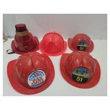 5 Toy Firemen