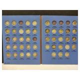 Silver Roosevelt Dime Book- 42 Dimes