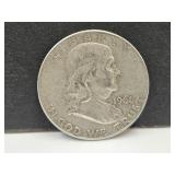 1961 D Silver Franklin Half Dollar Coin