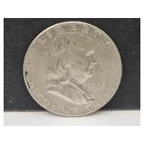 1963 D Silver Franklin Half Dollar Coin