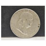 1963 D Silver Franklin Half Dollar Coin