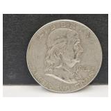 1963 D Silver Franklin Half Dollar Coin