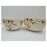 2 Jewel Tea Nesting Bowls 7.5 & 8 3/4"