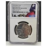 1776 - 2026 Brilliant UNC  Half Dollar Coin