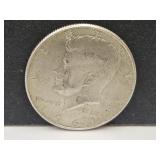 1964 D Silver Kennedy Half Dollar Coin