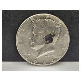 1964 Silver Kennedy Half Dollar Coin