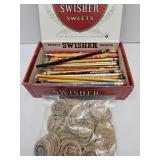 42 Wooden Nicklels  & Pencil Lot