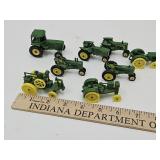 Lot Of Small John Deere Tractors