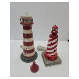 Light Up Light Houses Up To 14" High