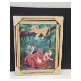 Framed Lion King Poster