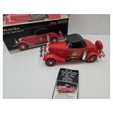 Sealed Jim Beam  Fire Cheif  Liquor Decanter Bottl