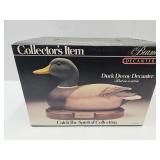 Sealed  Box & Jim Beam Duck  Decanter Bottle