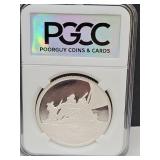 1 Oz Silver 1990 Disney 50th Master Pinocchio