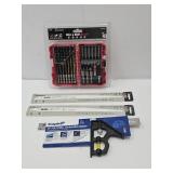 N Drill Bit Drive Set Sawzall Blades Speed Square