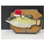 1999 Working Christmas ED Gemmy Billy Signed Fish