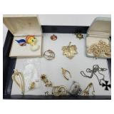Costume Jewelry Lot-Pearl Pieces