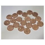 Twenty  1 Oz Premium Copper Rounds 2 Designs