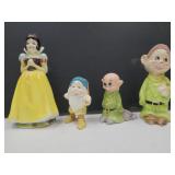 Snow White& Disney Dwarves- 1 Shaker w Storage